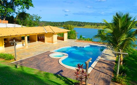 Alugar Casa Temporada Em Lago Corumb Caldas Novas Go Linda Casa