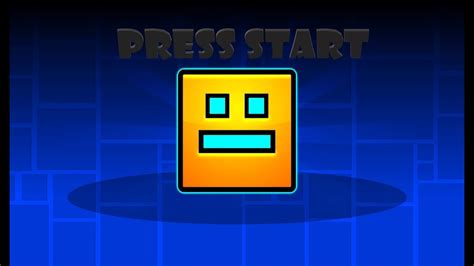 Geometry Dash Press Start Youtube