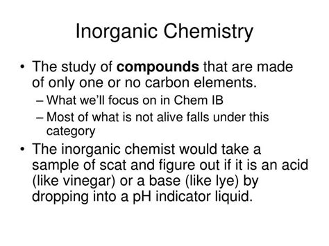 PPT 5 Branches Of Chemistry PowerPoint Presentation ID 2411076