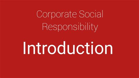 Corporate Social Responsibility Meaning Definition And Importance