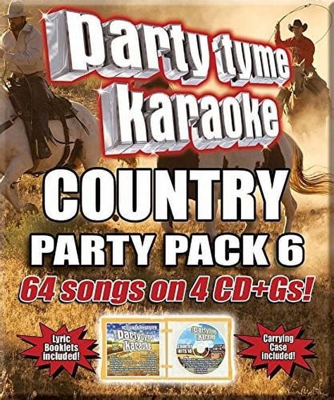 Various Artists Party Tyme Karaoke Country Party Pack Cd