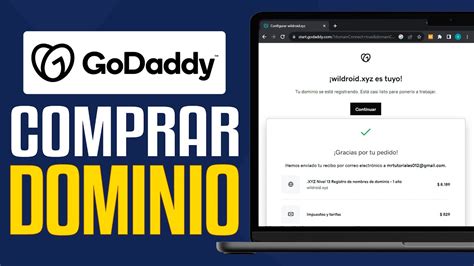 Cómo Comprar un Dominio en GoDaddy 2024 Guia Paso a Paso YouTube