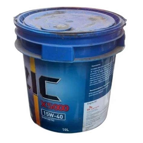 10L SK ZIC X5000 15W-40 Engine Oil, Bucket of 10 L at Rs 4480/bucket in ...