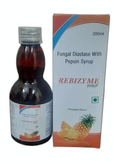 Fungal Diastase Pepsin Syrup 200 Ml At Rs 15 5 Bottle In Ambala ID