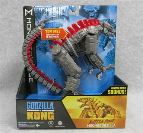 PLAYMATES MONSTERVERSE GODZILLA Vs Kong Battle Roar MECHAGODZILLA Neu