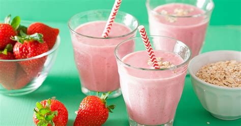 Smoothie De Avena Y Fresa Granvita