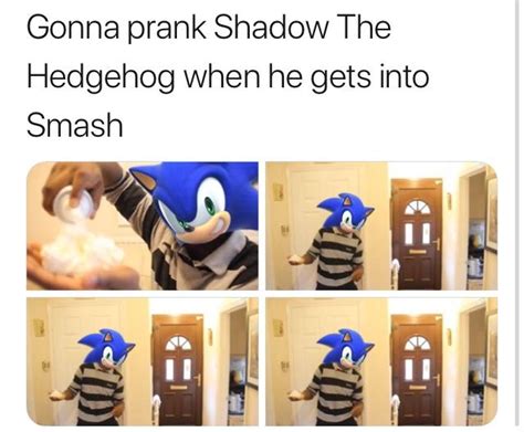 Gonna Prank Shadow The Hedgehog When He Gets Into Smash Gonna Prank