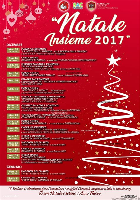 Natale Insieme A Rutigliano Camin Vattin