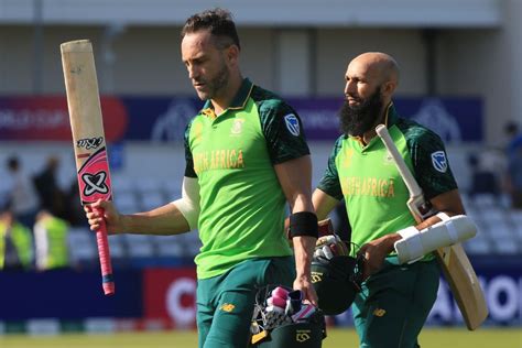 Icc Cricket World Cup 2019 South Africa Coast To 9 Wicket Win Over Sri