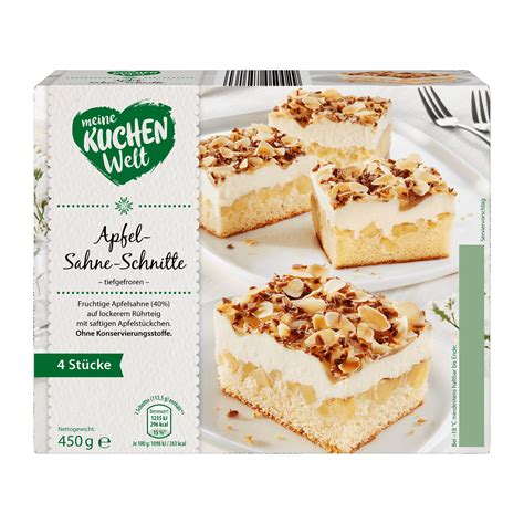 MEINE KUCHENWELT Sahne Schnitten günstig bei ALDI Nord