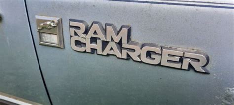 Dodge Ramcharger Suv Grey Wd Automatic Aw Classic Dodge