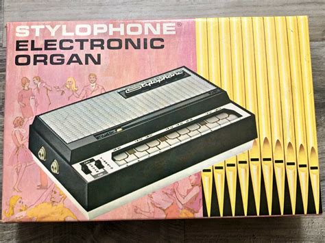 Matrixsynth Vintage Stylophone Electronic Organ Original Box Booklet