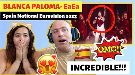 Blanca Paloma Eaea Spain National Final Performance Eurovision