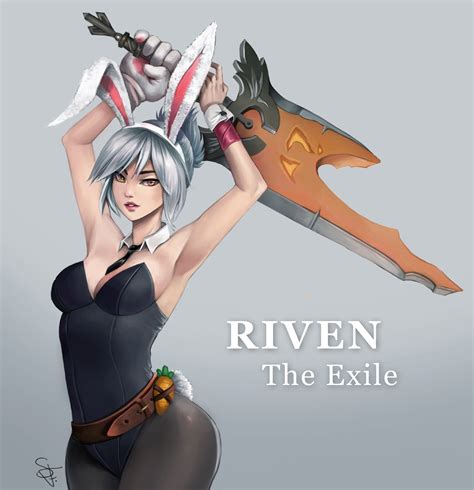 Battle Bunny Riven Wallpapers Fan Arts League Of Legends Lol Stats