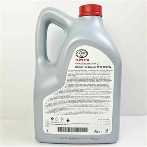 Genuine Toyota Tgmo Engine Oil 0w30 Long Lifepfe 3wz/4wz 5l 0888083640 ...