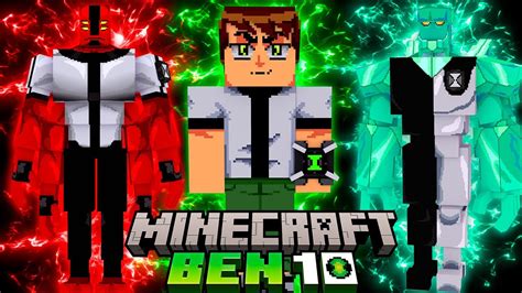 ESTA REALMENTE É MELHOR ADDON DE BEN 10 OMINI R MAIS RELIASTE PARA O