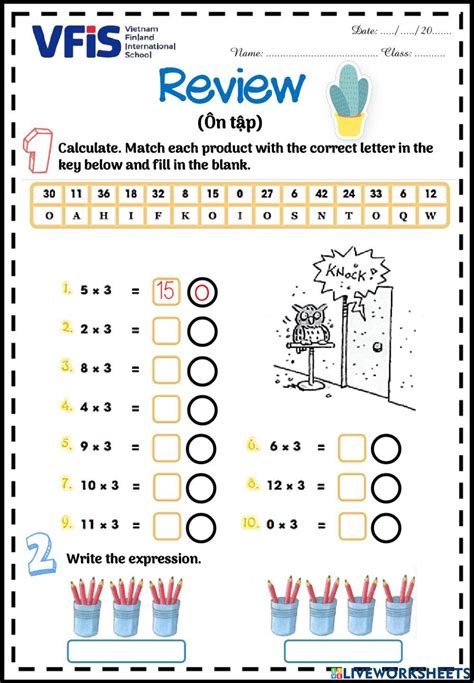 Worksheet Review Week 12 Online Exercise For Live Worksheets