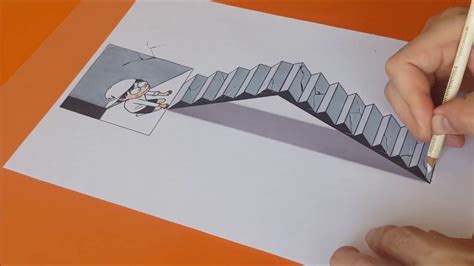 3D Trick Art 재미있고 신기한 살아 움직이는 그림 Easy 3D Trick Art on Paper Drawing