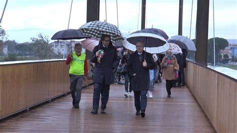 Bike To Coast Inaugurato Finalmente Il Ponte Ciclopedonale Sul Vomano