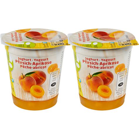 Aha Joghurt Laktosefrei Pfirsich Aprikose Migros