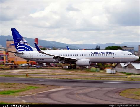 Hp Cmp Boeing N Copa Airlines Oscar Elvir Vasquez