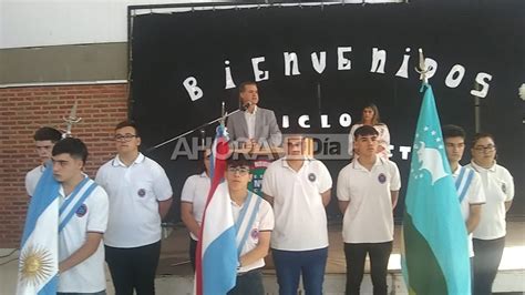 El Intendente Piaggio Inauguró El Ciclo Lectivo 2023 En La Escuela Técnica N° 3 El Día De