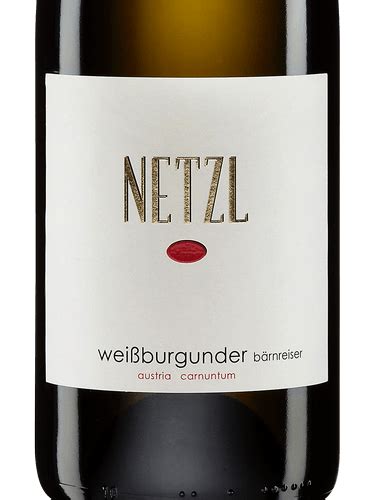 Weingut Netzl Weißburgunder Bärnreiser Vivino US