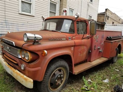 Dodge Power Wagon D Firetruck Fire Engine For Sale Photos