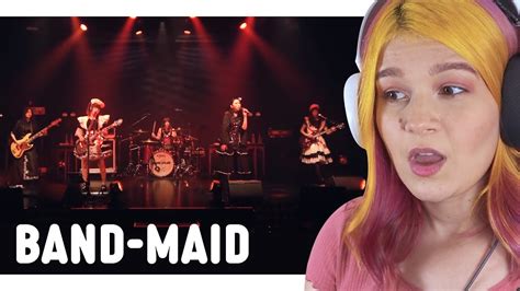 BAND MAID Manners BLACK HOLE NO GOD REACTION YouTube