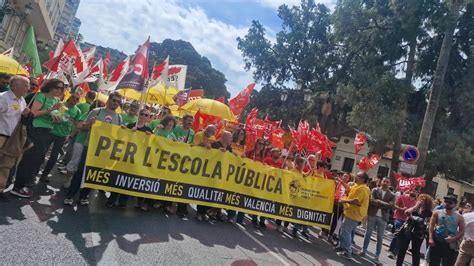 La Plataforma En Defensa De L Ensenyament Convoca Nuevas Marchas Por La