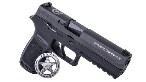 SIG Sauer Releases Exclusive Texas Ranger Edition P320 Pistol Former