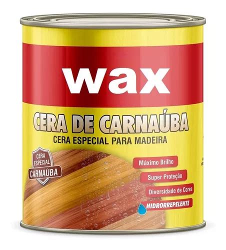 Cera De Carna Ba Max Brilho Madeira Incolor Ml Machado