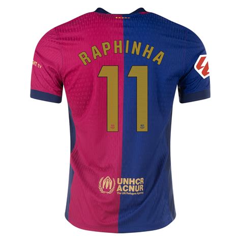 Raphinha Barcelona 2024/25 Authentic Home Jersey by Nike - JerseyBox