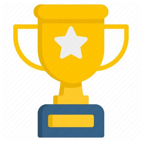 Reward Trophy Winner Icon Download On Iconfinder Trophy Icon Rewards