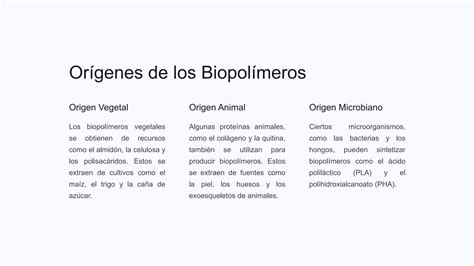 Biopolimeros La Revolucion De Los Materiales Sostenibles Pptx