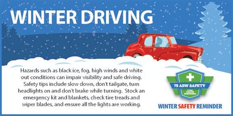 Winter Safe Driving Tips Hill Air Force Base Article Display