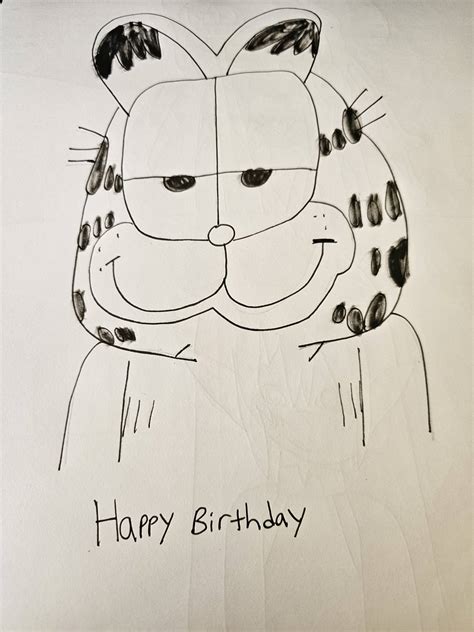 Happy Birthday Garfield by SmoothCriminalGirl16 on DeviantArt