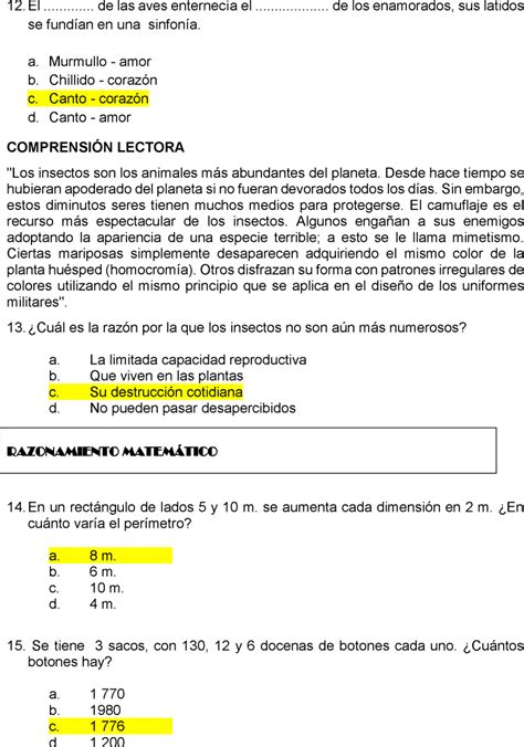 SENCICO 2022 2021 EXAMEN DE ADMISIÓN RESUELTO ACCESO A LA ESCUELA