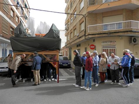 COFRADÍA DE LA FLAGELACIÓN IMÁGENES DEL ENSAYO SOLIDARIO DEL PASO DE