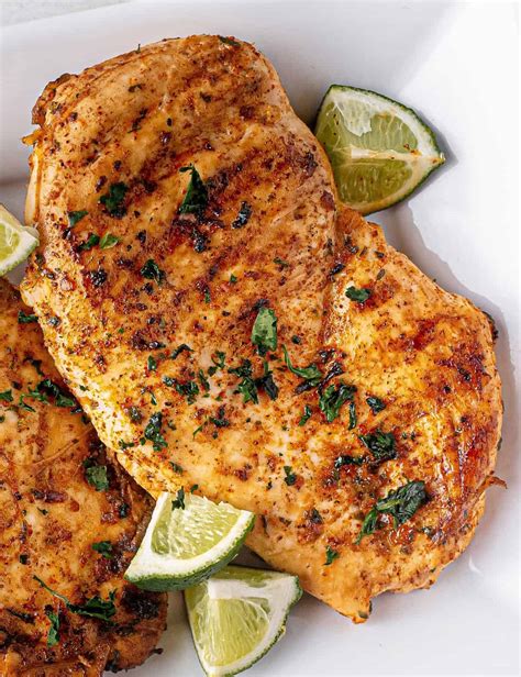 Easy Grilled Tequila Lime Chicken The Chunky Chef