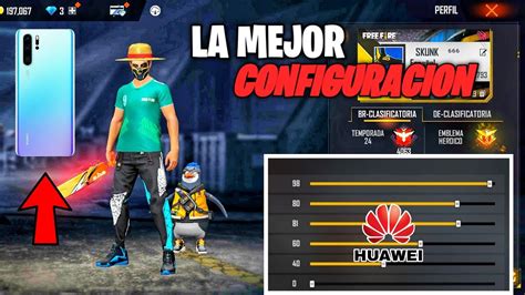 Configuracion Para Levantar Mira F Cilmente En Huawei Y Free Fire