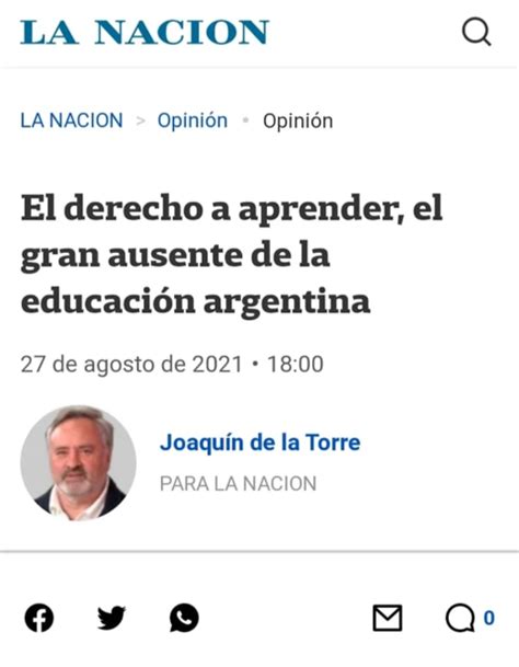 El Derecho A Aprender El Gran Ausente De La Educaci N Argentina