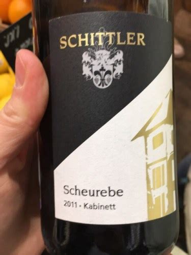 Schittler Becker Scheurebe Kabinett Vivino Canada