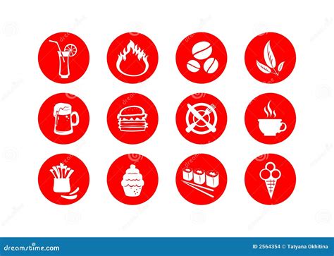 Food Symbols Stock Images Image 2564354