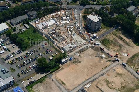 Bonn Aus Der Vogelperspektive Baustelle Zum Neubau Einer