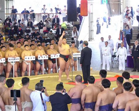 全国学生相撲選手権大会が開幕 4日は個人戦 学生横綱や枠拡大の付け出し資格は誰の手に― スポニチ Sponichi Annex スポーツ