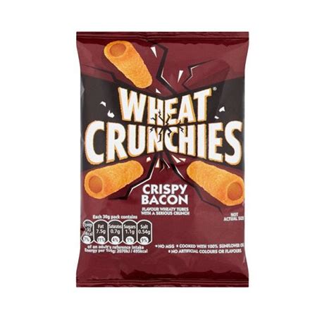 Wheat Crunchies Crispy Bacon 24x30g Refresh Store