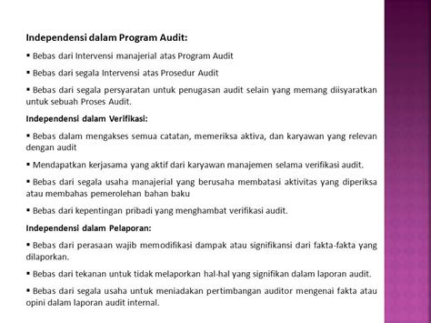 INTERNAL AUDITING BAB I SEKILAS TENTANG AUDIT INTERNAL Proses Audit