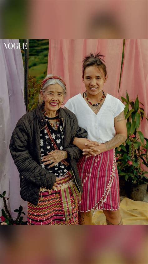 106 Year Old Apo Whang Od Is Now The Oldest Cover Model In Vogue History Tattoo Artists Old