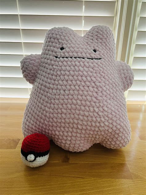 Ravelry Pokemon Ditto Plush Pattern By Angie Yi